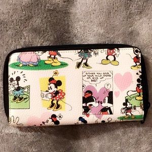 Disney Mickey and Minnie Mouse Wallet